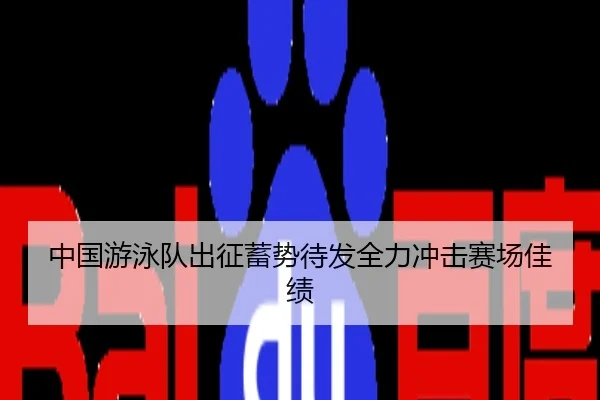中国游泳队出征蓄势待发全力冲击赛场佳绩